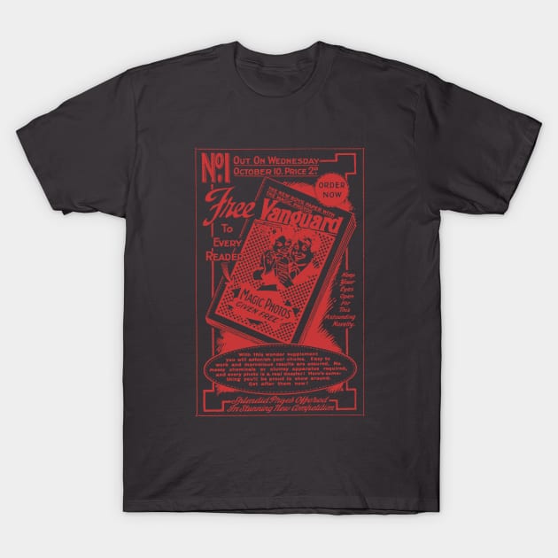 Magic Cards free vanguard retro ad vintage magazine T-Shirt by SpaceWiz95